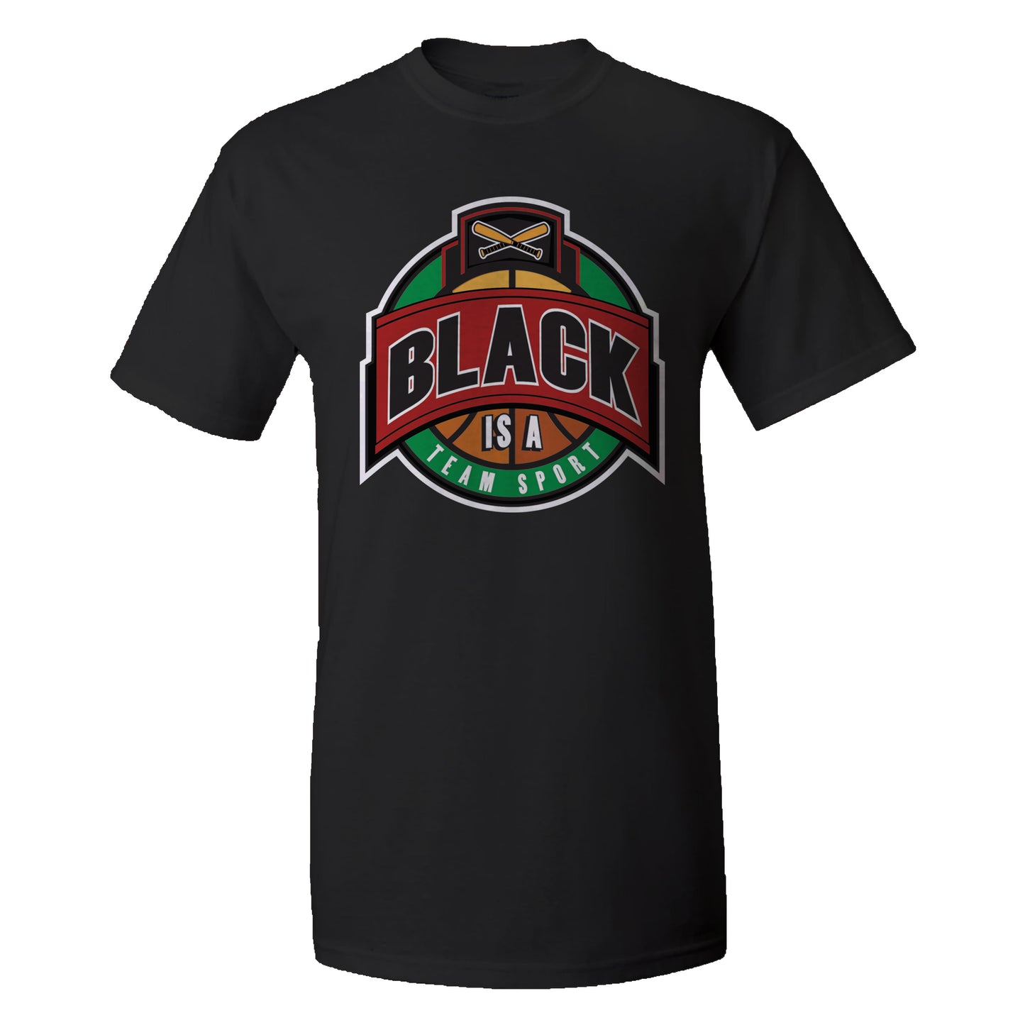 Black Is A Team Sport T-shirt