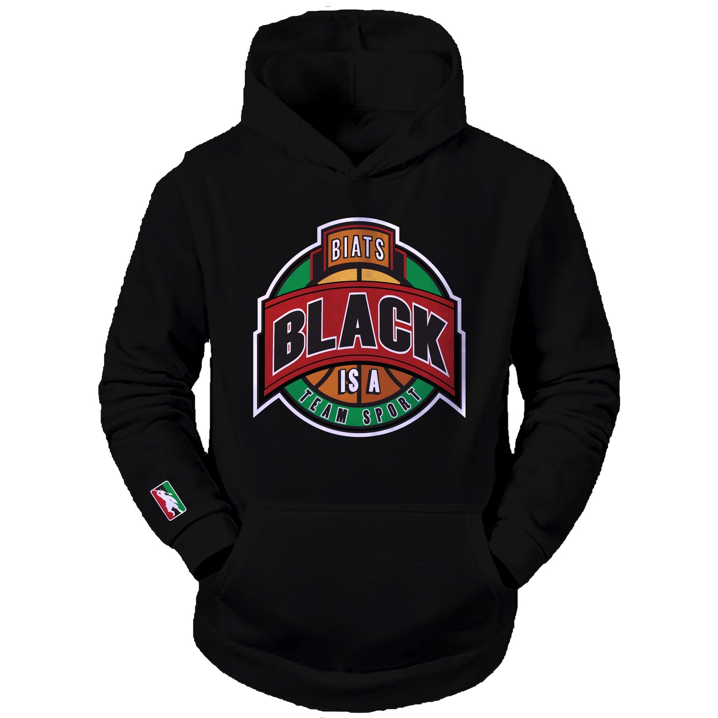 Black Is A Team Sport Hoodie