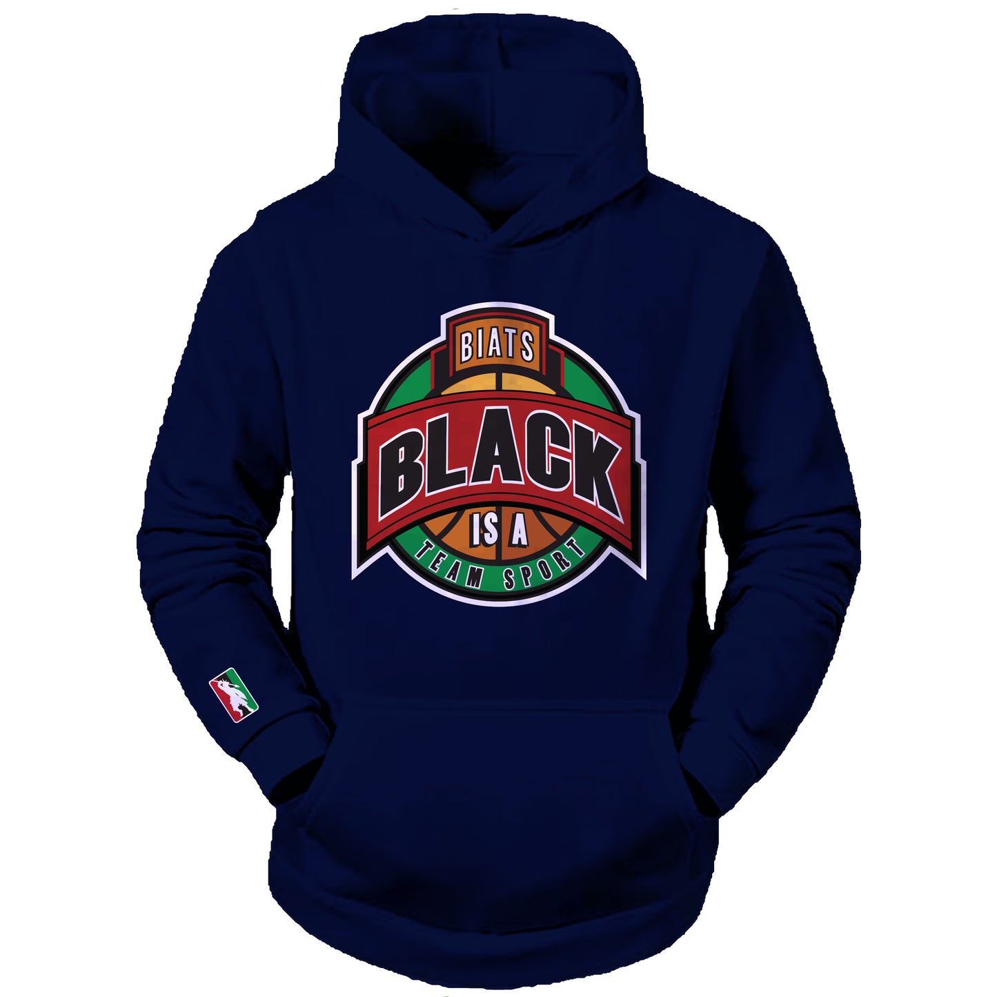 Black Is A Team Sport Hoodie