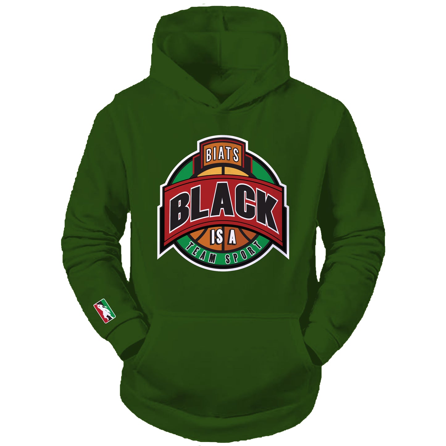 Black Is A Team Sport Hoodie