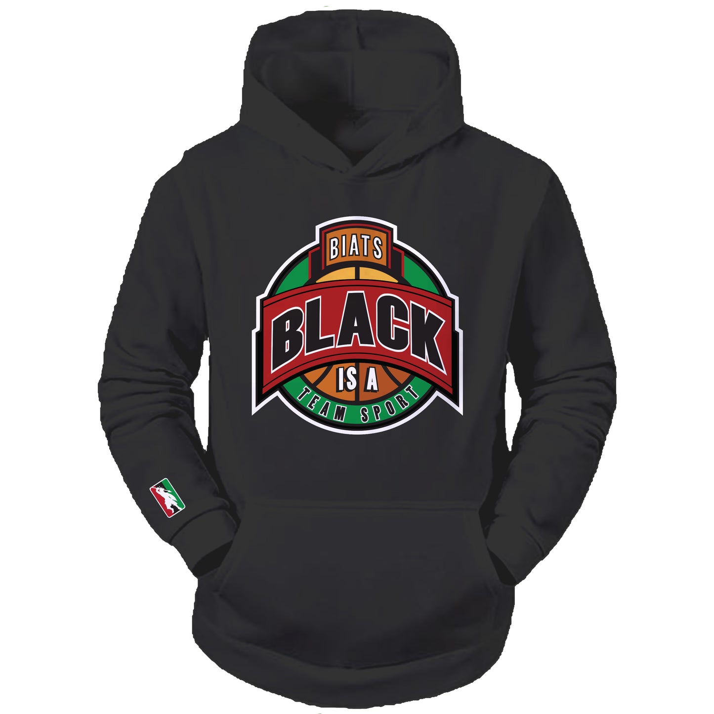 Black Is A Team Sport Hoodie