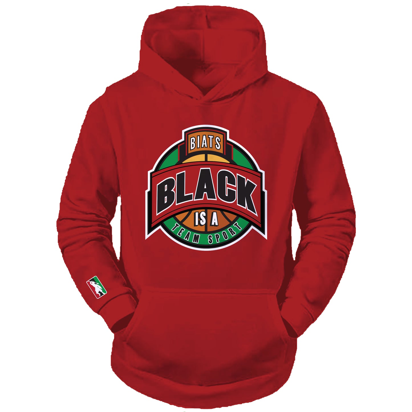 Black Is A Team Sport Hoodie